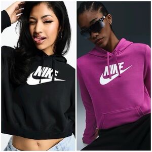 Women's Nike Crop Hoodies